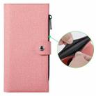 For iPhone 13 Pro Max ViLi GBS-C Series MagSafe Magnetic RFID Leather Flip Phone Case(Pink) - 2