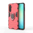 For Samsung Galaxy A26 5G PC + TPU Shockproof Protective Phone Case with Magnetic Ring Holder(Red) - 1