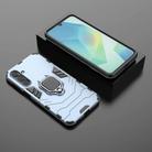 For Samsung Galaxy A16 5G PC + TPU Shockproof Protective Phone Case with Magnetic Ring Holder(Navy Blue) - 2