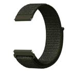 For Samsung Galaxy Watch 46mm Nylon Braided Watch Band(ArmyGreen) - 1