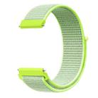 For Samsung Galaxy Watch 46mm Nylon Braided Watch Band(Light Yellow) - 1