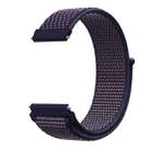 For Samsung Galaxy Watch 46mm Nylon Braided Watch Band(Indigo) - 1