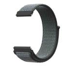 For Samsung Galaxy Watch 42mm Nylon Braided Watch Band(Storm Gray) - 1