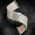 For Apple Watch 46mm / 49mm / 45mm / 44mm Parachute Buckle Elastic Nylon Watch Band(Starlight) - 2