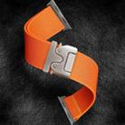 For Apple Watch 42mm / 41mm / 40mm / 38mm Parachute Buckle Elastic Nylon Watch Band(Orange) - 2