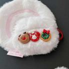 For AirPods 4 Plush Earphone Protective Soft Case(Christmas Elk) - 1