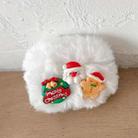 For AirPods Pro 2 / Pro Plush Earphone Protective Soft Case(Santa Claus and Tree) - 1