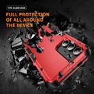 For Samsung Galaxy S25+ 5G TPU + PC Shockproof Protective Phone Case(Red + Black) - 2