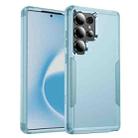 For Samsung Galaxy S25 Ultra 5G TPU + PC Shockproof Protective Phone Case(Grey Green) - 1
