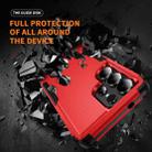 For Samsung Galaxy S25 Ultra 5G TPU + PC Shockproof Protective Phone Case(Red + Black) - 2