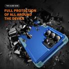 For Samsung Galaxy S25 Ultra 5G TPU + PC Shockproof Protective Phone Case(Royal Blue + Grey Green) - 2