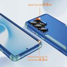 For Samsung Galaxy S25 Ultra 5G TPU + PC Shockproof Protective Phone Case(Royal Blue + Grey Green) - 3