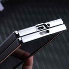 For Samsung Galaxy Z Fold6 Electroplating Lightning MagSafe Fold Full Coverage Phone Case(Gray) - 3