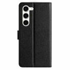 For Samsung Galaxy S25 5G Silk Texture Horizontal Flip Leather Phone Case(Black) - 3