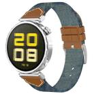 For Huawei Watch GT 5 41mm / GT 5 Pro 42mm Stitched Nylon Denim Watch Band(Denim Blue) - 1