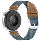 For Huawei Watch GT 5 41mm / GT 5 Pro 42mm Stitched Nylon Denim Watch Band(Denim Blue) - 2