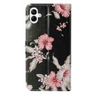 For Samsung Galaxy A06 4G Colored Drawing Marble Pattern Leather Phone Case(Azalea) - 3