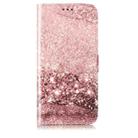 For Samsung Galaxy S25 5G Colored Drawing Marble Pattern Leather Phone Case(Rose Gold) - 2