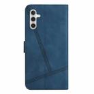 For Samsung Galaxy A26 5G Skin-feel Stitching Leather Phone Case(Blue) - 3
