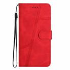 For Samsung Galaxy A26 5G Skin-feel Stitching Leather Phone Case(Red) - 2