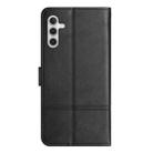 For Samsung Galaxy A56 5G Cowhide Texture Stitching Leather Phone Case(Black) - 3