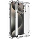 For iPhone 15 Pro Max imak UX-4 Series Four-corner Shockproof Phone Case(Transparent) - 1