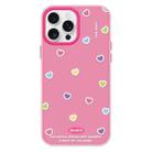For iPhone 11 Pro Max Skin Feeling Jelly TPU Hybrid PC Phone Case(Color Love Rose Red) - 1