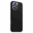 For iPhone 16 Pro Nano Lens Cover Liquid Silicone Phone Case(Black) - 2