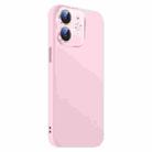 For iPhone 11 Nano Lens Cover Liquid Silicone Phone Case(Pink) - 2