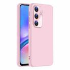 For Samsung Galaxy A05s Nano Lens Cover Liquid Silicone Phone Case(Pink) - 1