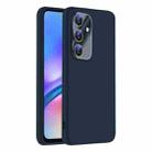 For Samsung Galaxy A05s Nano Lens Cover Liquid Silicone Phone Case(Titanium Blue) - 1