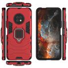 For Huawei Enjoy 20 Plus Shockproof PC + TPU Protective Case with Magnetic Ring Holder(Red) - 3