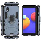 For Samsung Galaxy A01 Core Shockproof PC + TPU Protective Case with Magnetic Ring Holder(Navy Blue) - 3