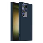 For Samsung Galaxy S23 Ultra 5G Nano Lens Cover Liquid Silicone Phone Case(Titanium Blue) - 1