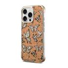 For iPhone 16 Pro Max Denior A18 WoodenPaint MagSafe Phone Case(Butterflies) - 2