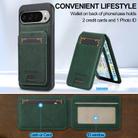 For Google Pixel 10 / 10 Pro LC.IMEEKE L3 Series Detachable RFID Card Bag Magsafe Phone Case(Green) - 3