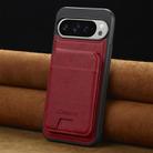 For Google Pixel 10 / 10 Pro LC.IMEEKE L3 Series Detachable RFID Card Bag Magsafe Phone Case(Red) - 2