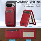 For Google Pixel 10 Pro XL LC.IMEEKE L3 Series Detachable RFID Card Bag Magsafe Phone Case(Red) - 3