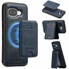 For Google Pixel 9a LC.IMEEKE L3 Series Detachable RFID Card Bag Magsafe Phone Case(Blue) - 1