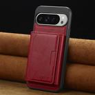 For Google Pixel 10 / 10 Pro LC.IMEEKE L5 Series Detachable RFID Card Bag Magsafe Phone Case(Red) - 2