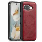 For Google Pixel 9a LC.IMEEKE Magsafe Phone Case(Red) - 1