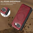 For Google Pixel 9a LC.IMEEKE Magsafe Phone Case(Red) - 2