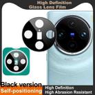 For vivo X100 Pro imak Black Version HD Glass Rear Camera Lens Film, Self-positioning Version - 3