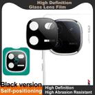 For vivo iQOO 12 / 12 Pro imak Black Version HD Glass Rear Camera Lens Film, Self-positioning Version - 3