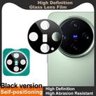 For vivo X200 Pro mini imak Black Version HD Glass Rear Camera Lens Film, Self-positioning Version - 3