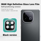 For vivo iQOO Z10 Turbo 5G imak Black Version HD Glass Rear Camera Lens Film, Self-positioning Version - 2