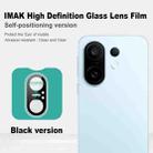 For vivo S30 Pro mini 5G imak Black Version HD Glass Rear Camera Lens Film, Self-positioning Version - 3