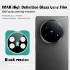For vivo X Fold5 imak Black Version HD Glass Rear Camera Lens Film, Self-positioning Version - 3