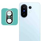 For vivo X200 FE imak Black Version HD Glass Rear Camera Lens Film, Self-positioning Version - 1