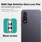 For OnePlus Ace 5 Ultra imak Black Version HD Glass Rear Camera Lens Film, Self-positioning Version - 2